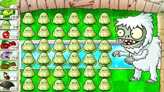 Plants vs Zombies Last Stand Endless - All Squash vs All Zombies GAMEPLAY FULL HD 1080p 60hz