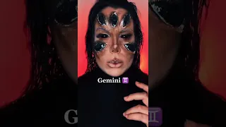 Tell me I’m wrong! #tiktok #makeup #mua #sfx #zodiac #zodiacsigns #zodiacmakeup #astrology #shorts