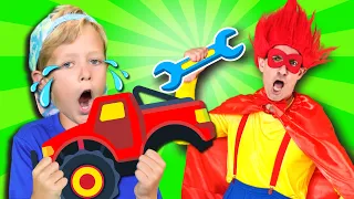 SuperDad And More Kids Songs | ZigZagZoom Kids Songs And Nursery Rhymes