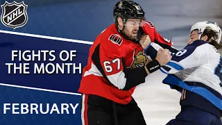 Best NHL fights of February 2019 | NHL | NBC Sports