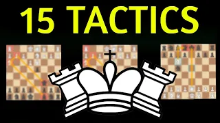 15 Tactics in 315 Seconds. (compilation)