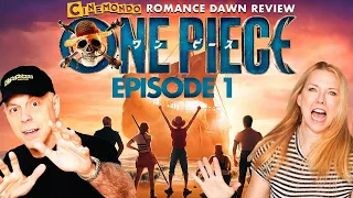ONE PIECE Live Action Review! Episode 1 - Romance Dawn! First Time Watching!