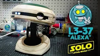 I made an L3-37 "Alexa"  -- Solo: A Star Wars Story