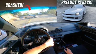 Mountain Run With the Prelude (car crash!)  | POV