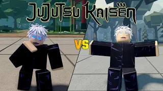 Gojo COMPARISON Sorcerer Battlegrounds VS Cursed Arena