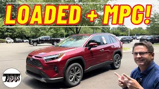 Closer Look at 2022 RAV4 Hybrid Limited - Loaded with Great MPG!