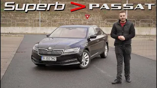 MAI BUN DECÂT UN PASSAT -  2021 Skoda Superb Review & Test Drive