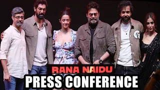 Rana Naidu Press Conference Full | Rana Daggubati, Venkatesh Daggubati, Surveen Chawla|Netflix India