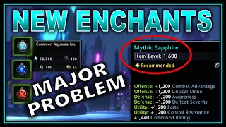 MASSIVE ISSUE with NEW Mod 25 Enchantments! (30 mill+ AD wasted) - Neverwinter Preview