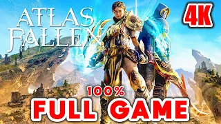 ATLAS FALLEN - Full Game Walkthrough Gameplay 100% (4K 60FPS) Ultra HD