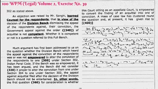 100 WPM, Shorthand Dictation, Legal, Volume 2, Exercise No  39