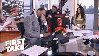 Will Cain trolls Stephen A. about Cowboys' NFC East title, Steelers | First Take