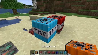 Minecraft: There's More TNT! Lucky TNT (Mod Showcase)