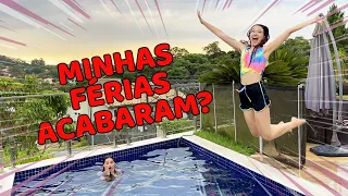 UM DIA INTEIRO COM a LULUCA nas FÉRIAS !! MINHAS FÉRIAS ACABARAM ? | Luluca