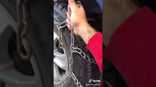 How To Put On Snow Chains