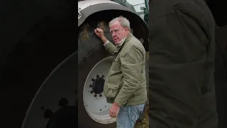 Clarkson Crashes His Tractor Into A Telegraph Pole! 🫣 #Shorts
