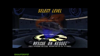 Star Wars Rogue Squadron Walkthrough N64 Chapter 9: Rescue on Kessel HD 1080p