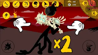 x2 GIANT ZOMBIE UNDEAD DAMAGE 9999 | STICK WAR LEGACY - KASUBUBKTQ