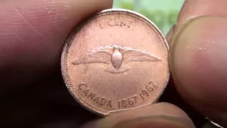 Clean pennies with Vinegar and Salt