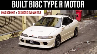 MODIFIED INTEGRA DC2 SI WITH TYPE R SWAP! #dc2 #integra