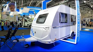 Knaus Sport SP 420 QD epower selection caravan camping travel trailer walkaround and interior K0666