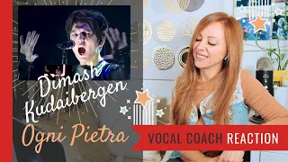 Dimash Ogni Pietra Reaction - Italian Vocal Coach