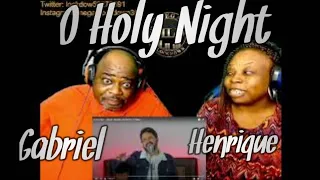 O Holy Night - Gabriel Henrique  (Cover Mariah Carey) Reaction