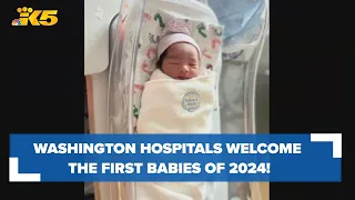 Western Washington hospitals welcome the first babies of 2024!