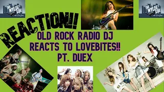 [REACTION!!] Old Rock Radio DJ REACTS to Lovebites ft. "Set the World on Fire"