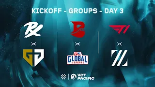 T1 vs ZETA ㅡ VCT Pacific ㅡ Kickoff ㅡ Groups