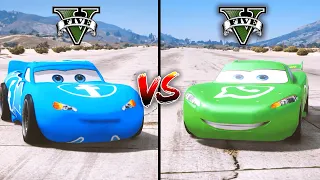 GTA 5 FACEBOOK MCQUEEN VS WHATSAPP MCQUEEN | WHICH IS BEST? | LAXHUL