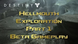 Destiny Beta Moon Gameplay - The Hellmouth Part1