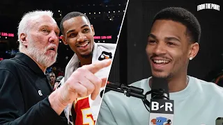 Dejounte Murray Opens Up on His Relationship w/ Gregg Popovich | From the Point