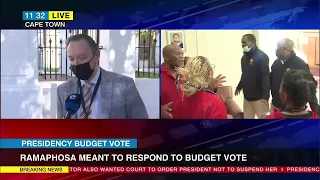 Presidency Budget Vote | Ramaphosa meant to respond to budget