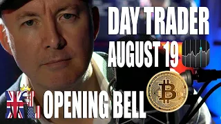 DAY TRADING LIVE - HOW TO MAKE $200 A DAY - The Day Trader August 19 @MartynLucas