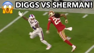 Stefon Diggs vs Richard Sherman & Jason Verrett (2020) WR vs CB