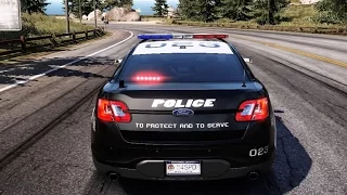 Need For Speed: Hot Pursuit - Ford Police Interceptor Concept (Police) - Test Drive Gameplay (HD)
