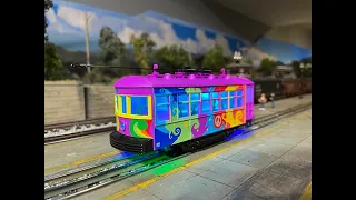 The Trippy Trolley is here! #trains #modeltrains #railways_of_our_world #lionel