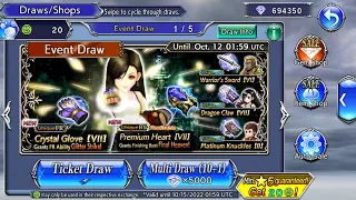 DFFOO | Lucky ticket pulls for Tifa FR/BT