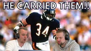 Will British Guys Be Impressed by Walter Payton? Is he the GOAT?