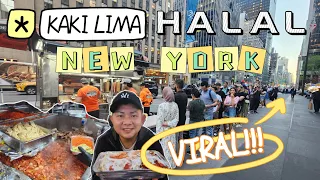 VIRAL!!! NASI KAKI LIMA HALAL SUPER ENAK DI KOTA NEW YORK!!!