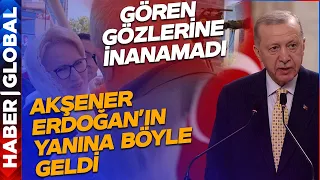 Meral Akşener ve Erdoğan Arasında Sürpriz Görüşme! Erdoğan'ın Yanına Böyle Geldi, Gören İnanamadı