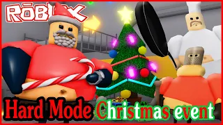 Roblox BARRY'S PRISON RUN! NEW UPDATE (Christmas Edition!) (SCARY OBBY) All JUMPSCARES and hard mode