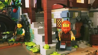 Lego 21325 Ideas Medieval Blacksmith review (обзор на русском)