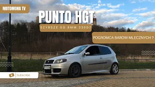 Czy punto HGT jest szybsze od bmw 330d?