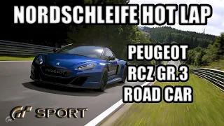 Gran Turismo Sport - Peugeot RCZ Gr.3 Road Car Nürburgring Nordschleife Hot Lap