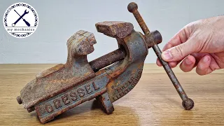 Rusty Deadlocked Vise - Restoration (the 3rd)