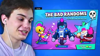 ვყიდულობ THE BAD RANDOMS სკინებს! - Brawl Stars