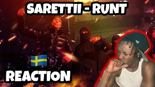 AMERICAN REACTS TO SWEDISH RAP! Sarettii (5148) - Runt (OFFICIELL MUSIKVIDEO)