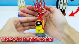 Making AMONG US was a HORROR ➤ Miniature Trevor Henderson Design ★ Clay Tutorial / Plasticine